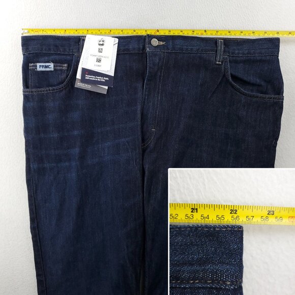 Tyndale FR Jeans CAT2 Versa Flame Resistant FRMC Men's "42x32" Real 44x33 NWT - Picture 6 of 10
